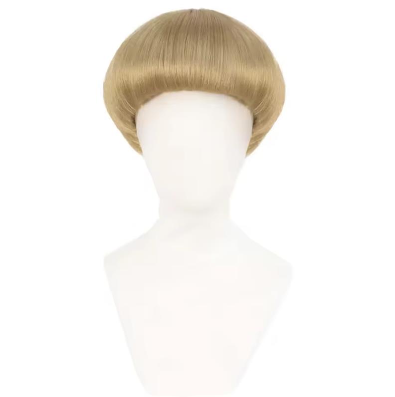 Women'S Accessories In The 60S - Короткий блонд-парик боб с челкой, парик-грибок