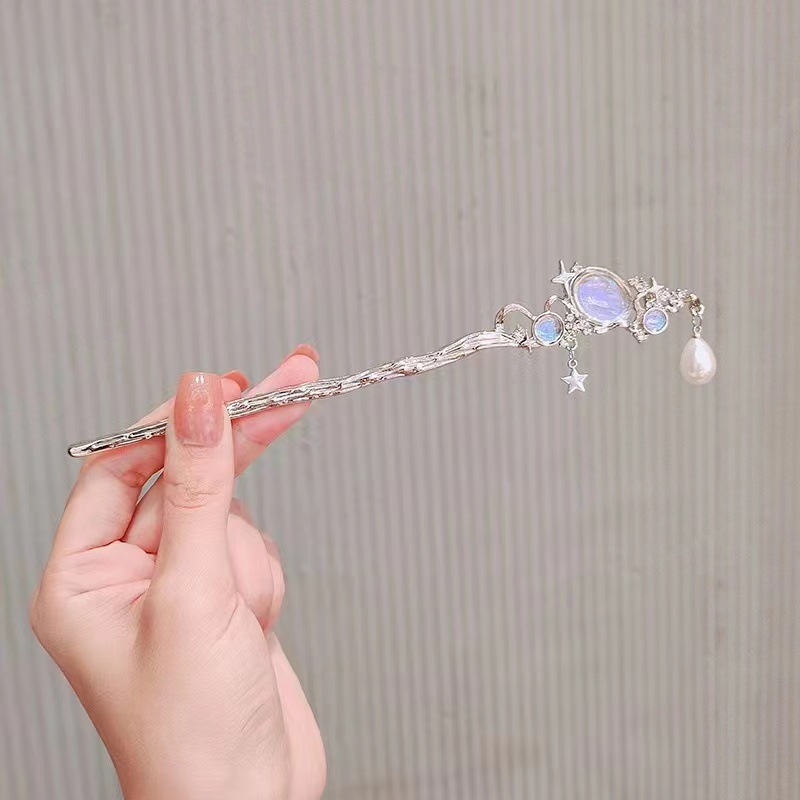 Шпилька для волос с лунным кам – обзор и цена Women Knight Accessories