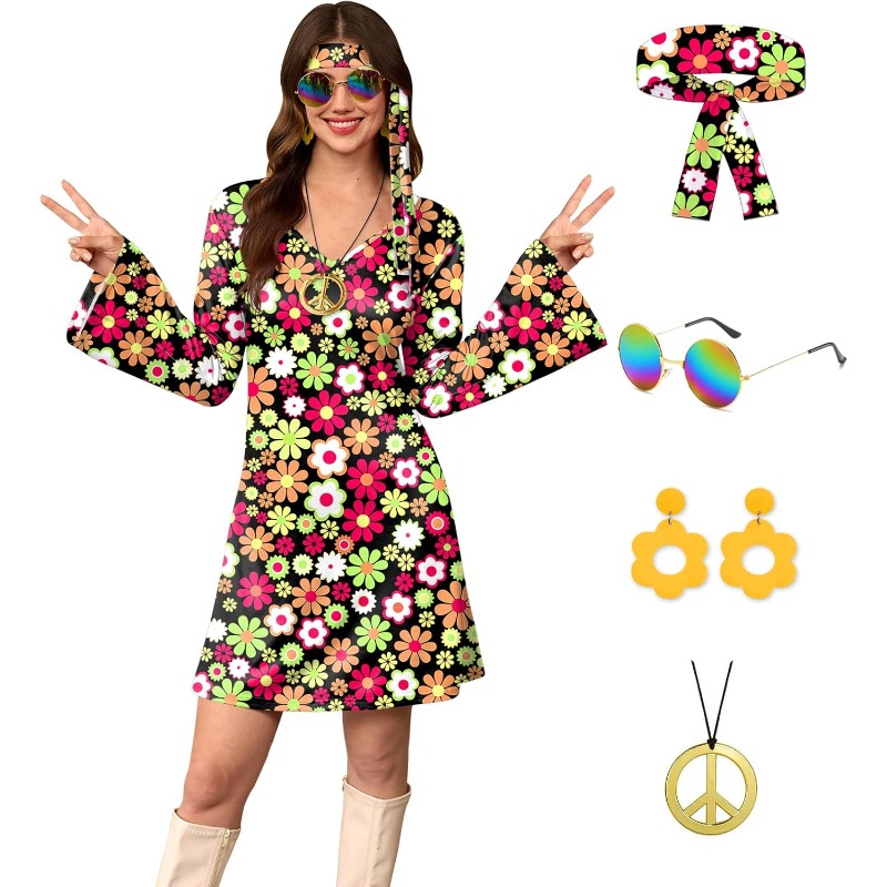 Женский костюм на Хэллоуин в с – обзор и цена Women'S Accessories In The 60S