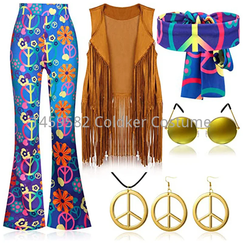 Костюм хиппи для женщин Peace  – обзор и цена Women'S Accessories In The 60S