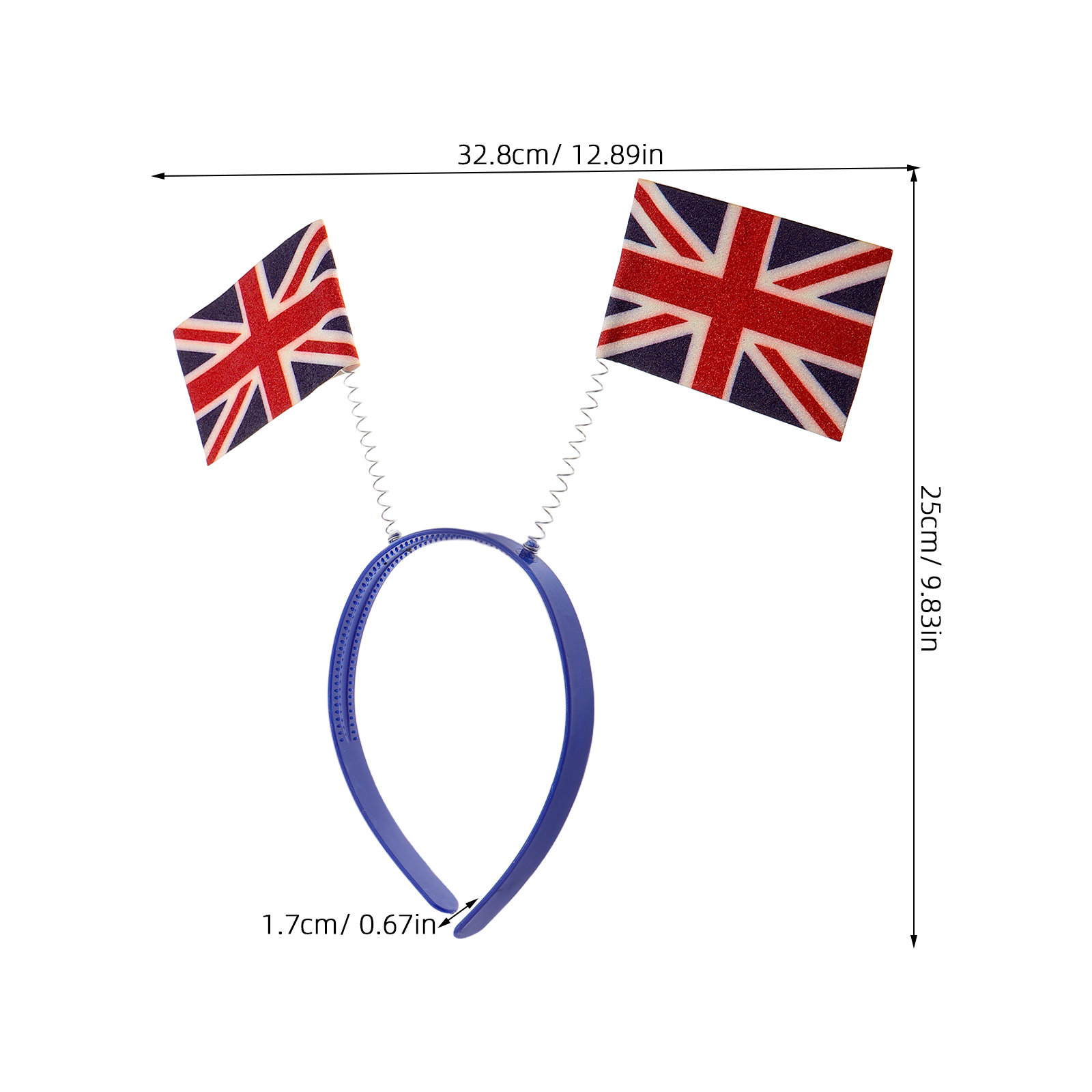 Ободок для волос с 3D-флагом В – обзор и цена Women'S Accessories Uk