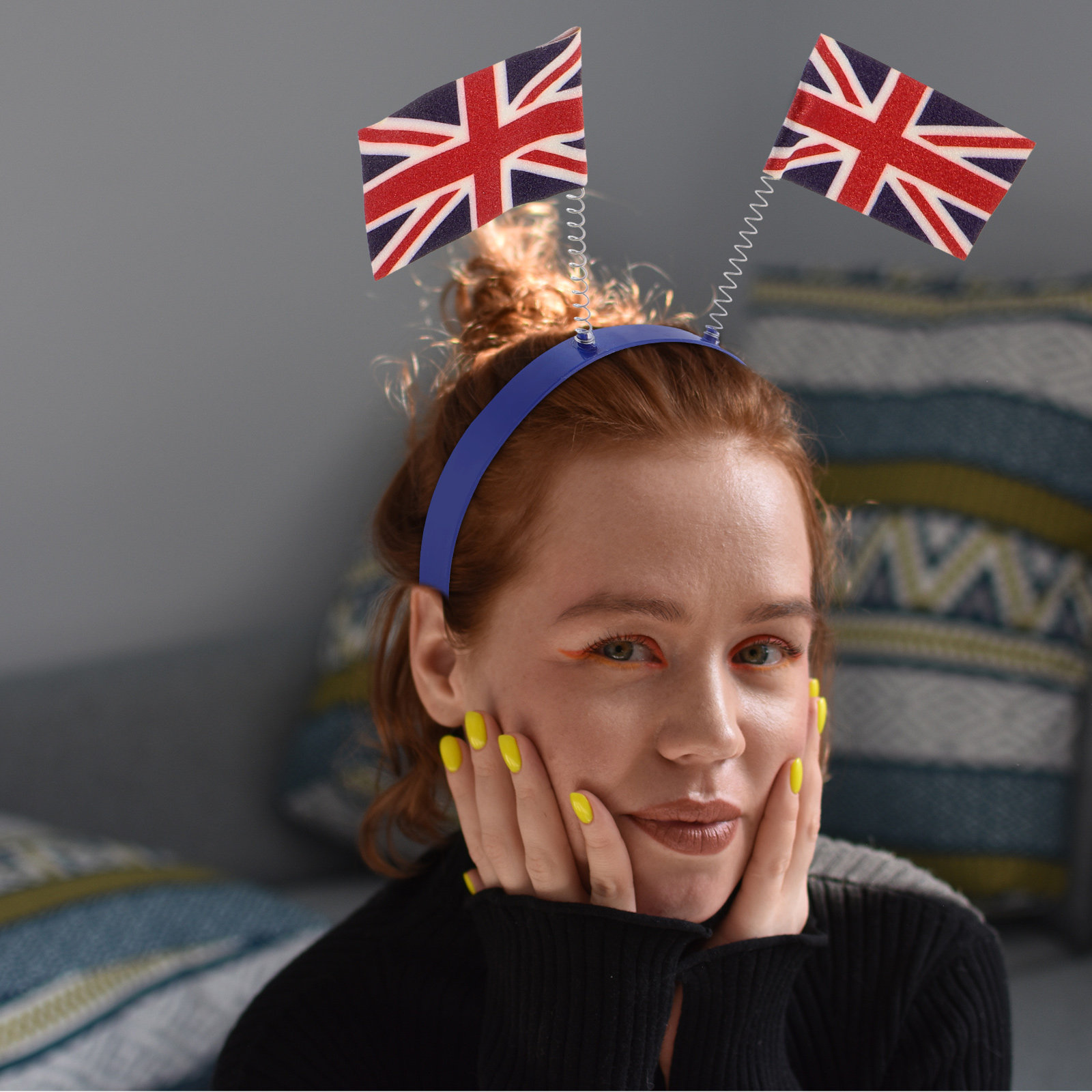 Ободок для волос с 3D-флагом В – обзор и цена Women'S Accessories Uk