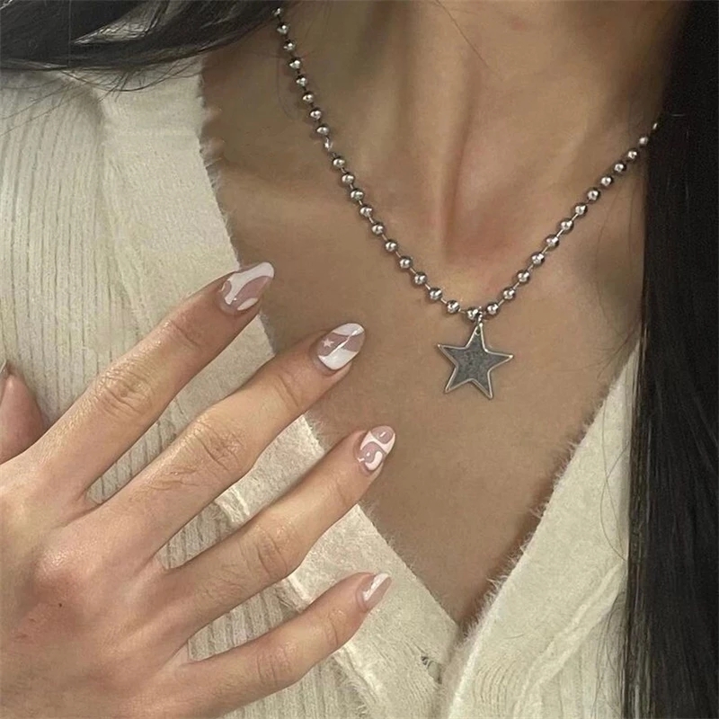 Kpop Cool Punk Винтаж Звезда П – обзор и цена Women'S Emo Accessories