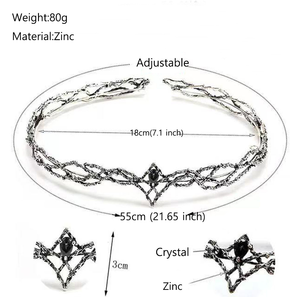 Регулируемые винтажные диадемы – обзор и цена Women Knight Accessories