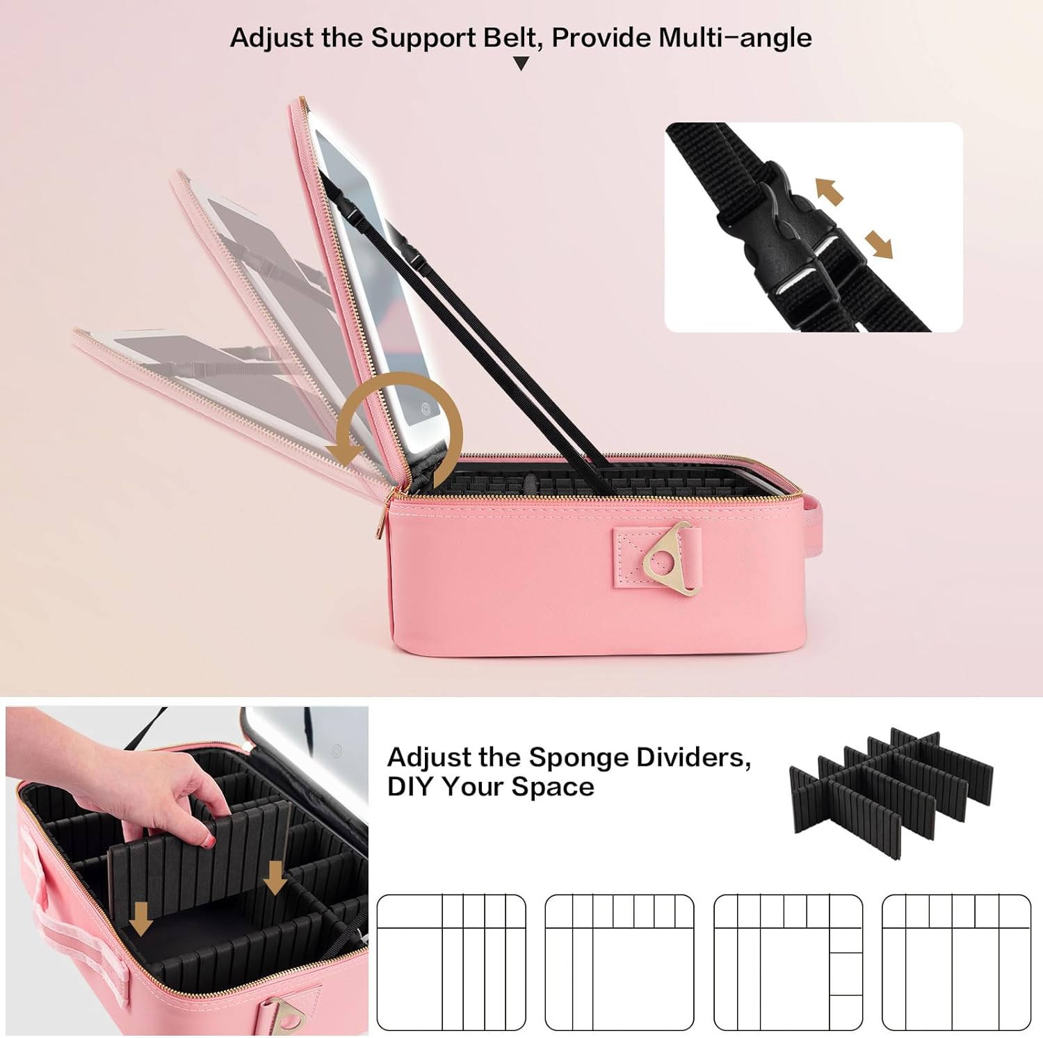 Большая косметичка 15''X11'' с – обзор и цена Women Accessories Pouch